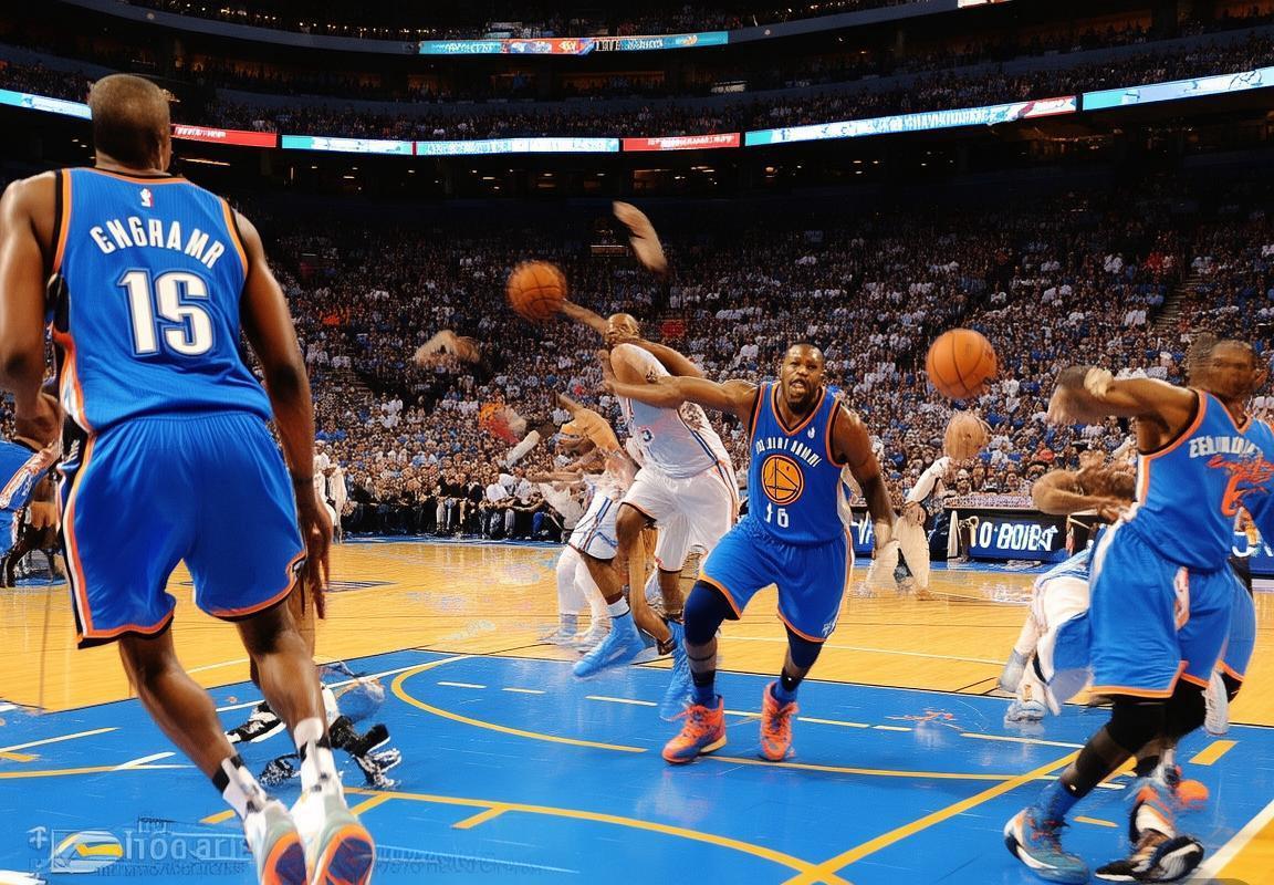 2013-2014赛季雷霆勇士经典对决回顾：MVP杜兰特与库里三分传奇(图4)